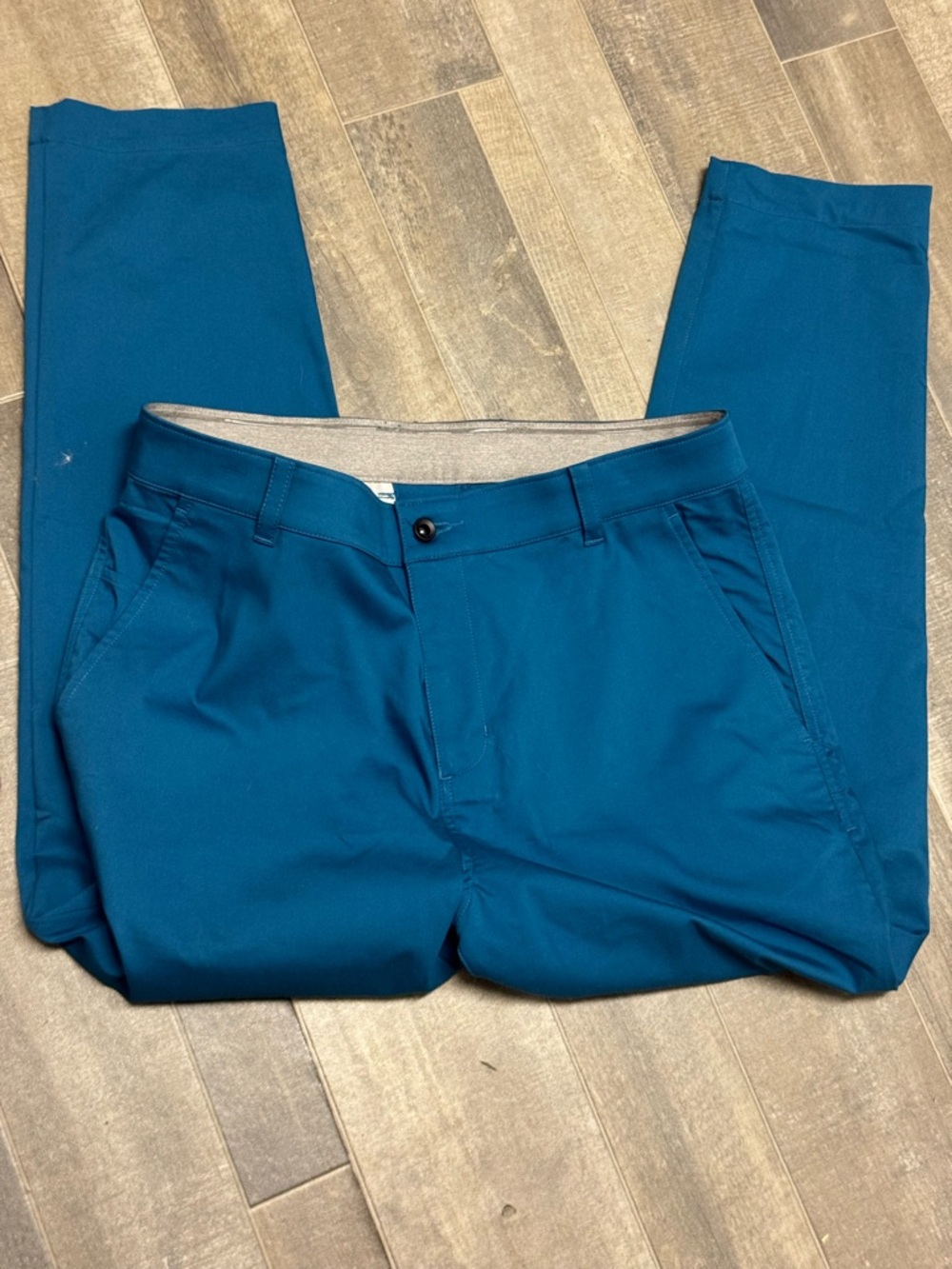 Nike Men’s Dri-FIT UV Standard Fit Golf Chino Pants – Blue – 35x20